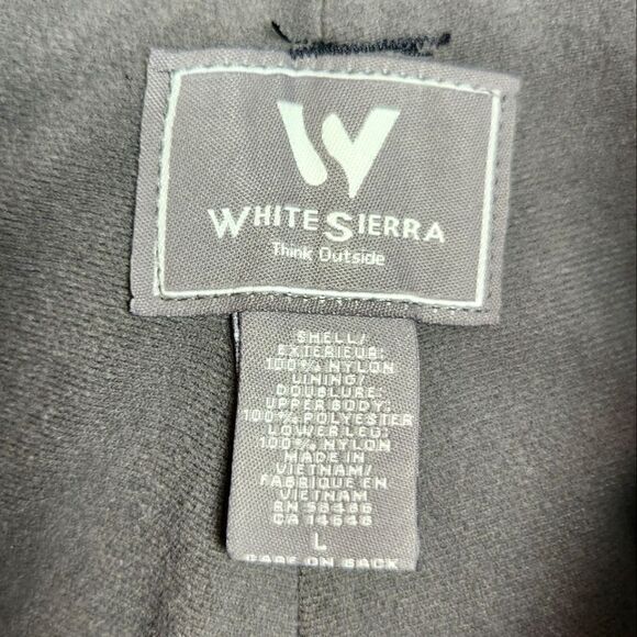 White Sierra Men's Bozo Shell Ski Snowboard Pants Black Size L NWT - Picture 8 of 9